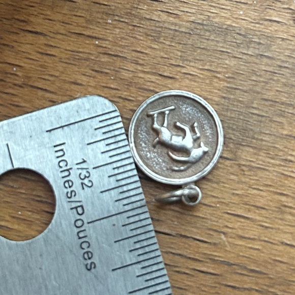 Antique Silver Aries Charms - Picture 3 of 3